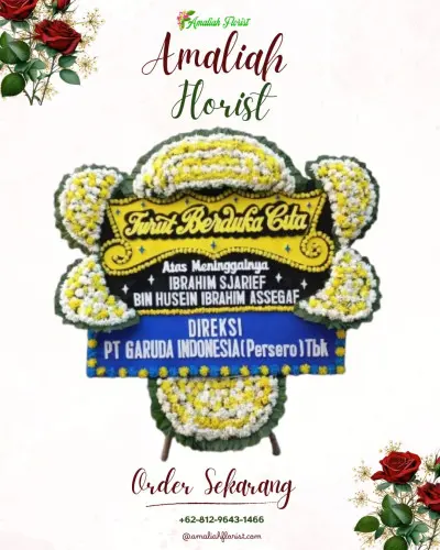 Papan Bunga Duka di Sagaranten